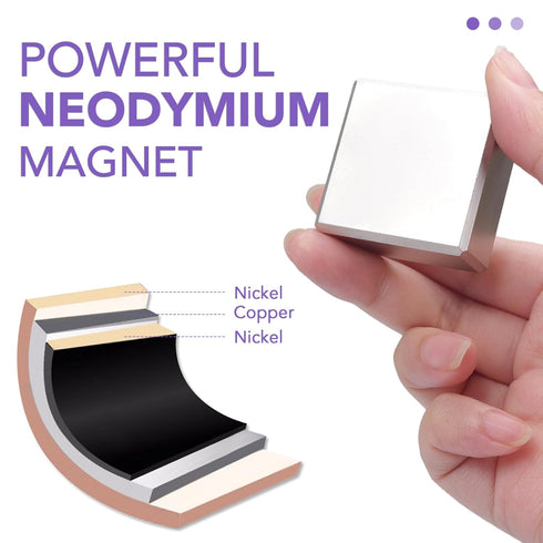 40x40x20mm Super Strong Neodymium Block Magnet, N52 Permanent Disc, World's Strongest Rare Earth Magnet