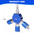 Connect Fittings Air Splitter, 1/4 Inch NPT 3-Way Air Manifold With 3 Pieces Brass Industrial Quick 1/4NPT Couplers And Plug, Hex Style Air Compressor Hose Accessories Quick Connect Fittings by Milosline