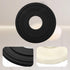 12"OD 3.94"ID HEVSTIL Black Ceiling Medallion PU Ceiling Medallion for Light Fixtures Simple and Modern Ceiling Light