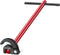HAUTMEC 11-Inch Pro Basin Wrench for Tight Spaces, Adjustable 3/8'' to 1-1/4'' Capacity Plumber Wrench HT0261-PL (Red)