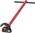 HAUTMEC 11-Inch Pro Basin Wrench for Tight Spaces, Adjustable 3/8'' to 1-1/4'' Capacity Plumber Wrench HT0261-PL (Red)
