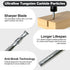 FivePears Up Cut Spiral Router Bit for CNC, 1/4 inch Cutting Diameter, 1 inch Cutting Length, Carbide End Mill Router