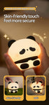 3 Dimmable ATSUI Cute Panda Night Light, LED Squishy Novelty Animal Night Lamp, Food Grade Silicone, Level Rechargeable