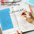 Sticky Notes Set by Hommie, Colored Divider Self-Stick Notes Pads Bundle, 60 Ruled, 40 Dotted, 40 Blank