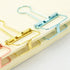 Hollow Out Paper Binder Clip - Invoice Bill Clip - Office Supplies Pack of 10 (M, Bronze)
