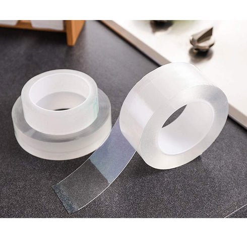 Acrylic Self Adhesive Caulk Strip Sealant Tape, 1.18 Inch Width x 16.4 Feet for Kitchen and Wall Sealing