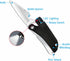 Led Mini Flashlight 6-in-1 Utility Folding Pocket Knife, Multi-Function Emergency Tool for Hiking, Camping