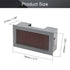 Fielect Digital AC Voltmeter Panel AC 0-300V LED Digital Volt Voltmeter Panel AC Voltmeter, 3 1/2 Digit