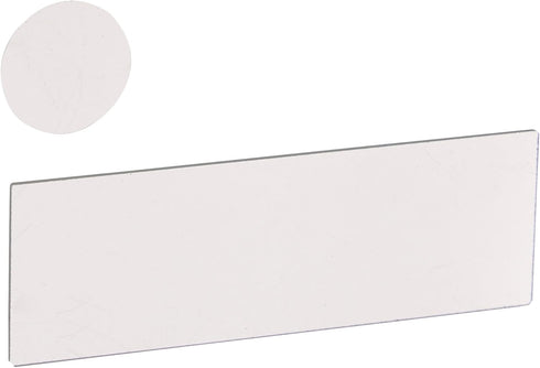 AmScope BS-50P-C 50pc Blank Pre-Cleaned Microscope Glass Slides + 100pc Pre-Cleaned Circular Glass Cover Slips