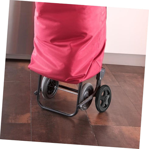 2pcs Cabilock Heavy Duty Grocery Trolley Replacement Wheels Climbing Cart Casters for Laundry Rolling Cart Stairs