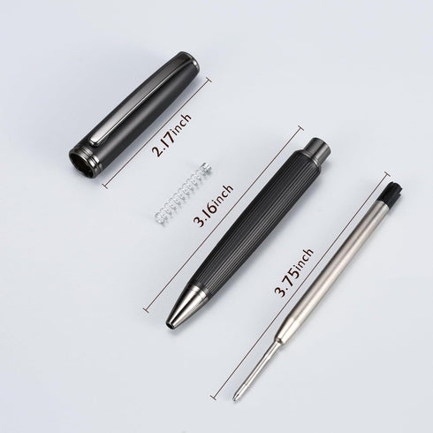 Ballpoint Pen, Essential Business Nice Pens, Metal Smooth Writing Stylish Design, Luxury Gift Case for Men