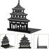 Zerodeko Metal Bookend Book Organizer Reusable Crafted Metal Book Holder for Desktop Reading and File Organization