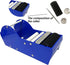 Desktop Blue Tape Dispenser - Water Activated, 12.6in Gum Tape Dispenser for Sealing Office Supplies