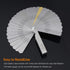 2-Piece 32-Blade Feeler Gauge and 16-Blade Offset Gauge Set, Dual Marked SAE & Metric Sizes