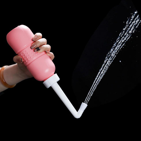 AQUAMASTER 2PCS- 650ml 22oz Big Portable Bidet Peri Bottle for Postpartum Essentials, Feminine Care Perineal Wash