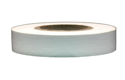 ChromaLabel 0.50 Inch Clean Remove Color Code Tape, White, 500 Inch Roll