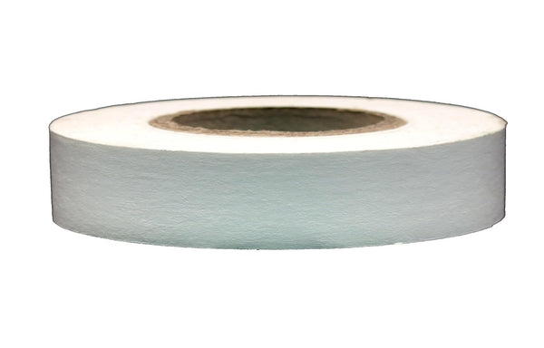 ChromaLabel 0.50 Inch Clean Remove Color Code Tape, White, 500 Inch Roll