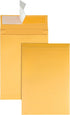 Quality Park Expansion Envelopes, Redi-Strip, Brown Kraft, 9 x 12 x 2, 25 per Pack