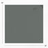 BACKDROP | Premium Interior Paint | Large Adhesive Paint Swatch | SILVER LAKE DAD - Slate Blue Gray | 12" x 12" Color