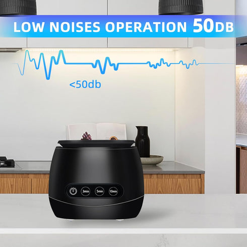 GtuiBugt 45kHz Ultrasonic Cleaner, Ultrasonic Retainer Cleaner Machine with Three Modes, Toothbrush, Jewelry, Rings