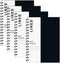 Lined Notebook Spiral Notebook 8.5" x 5.7" - 4 Pack A5 Lined Notebook, 120 Pages, 100 GSM Thick Paper for School, Office
