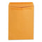 Universal Self-Stick Open End Catalog Envelope, 9 x 12, Brown Kraft, 10 1/2, Square Flap, Self-Adhesive, 250/Box