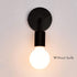Senmubery Country Black Loft Antique Iron Simple Wall lamp American Restaurant Bar Corridor Aisle Wall Sucker Wall lamp