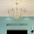 3.46X3.46X0.59in Homoyoyo Antique Style Cast Brass Canopy Light Cover Plate with Chandelier Hook