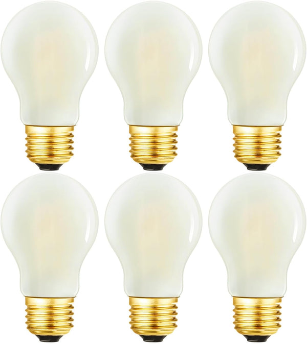 DONDDA Frosted A15 LED Bulb 4W Equivalent 40 Watt E26 Light Bulb Warm