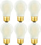 DONDDA Frosted A15 LED Bulb 4W Equivalent 40 Watt E26 Light Bulb Warm