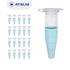 Microcentrifuge Tubes 1.5ml, AyinLab 500pcs Polypropylene Plastic Tubes with Leak-Proof Snap Caps