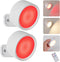 KSNALUX LED Red Light Therapy Lamp for Sleep Magnetic 360 Rotating USB Rechargeable