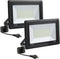 100W LED Flood Lights Outdoor, 2pack 10000lm Bright Led Work Light with