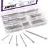 110Pcs 304 Stainless Steel Cotter Pin Clip Key Fastener Assortment Kit for Automotive Mechanics & Small Engine Repair
