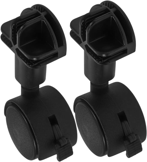 4 Balacoo Pcs Cat Cage Casters Spinner Wheels Shopping Cart Wheels Bird Cage Replacement Small Cart Wheel Replacement