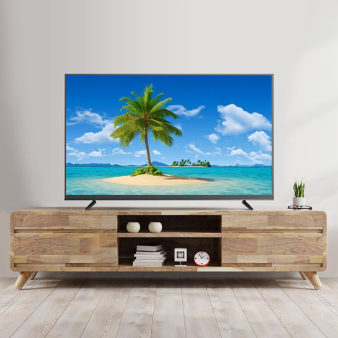 ULTECHNOVO 32-55 Inch Universal Tv Mount Stand for Televisions Tabletop Holder with Non-Slip Base Pads and Screws