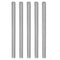 5pcs Round Rods, 6.4mm x 100mm High Speed Steel (HSS) Lathe Bar Stock for DIY Craft Tools