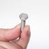 100 Pieces 1/4-20 x 1-1/2 Inch Stainless Steel Hex Bolts, Fully Threaded Hexagon Cap Screw Fasteners