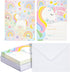 Kids Thank You Cards Unicorn Fill-In-the-Blank - 5.5 x 4.25 in Pink