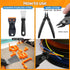 Yibrvoik 50Pcs 3D Nozzle Printer Tool Kit & Accessories for All FDM/SLA Printers, Includes Cleaning Kit, Scraper