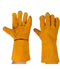 Yellow Leather Welding Gloves, 33cm/13inch for Safety and Protection