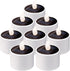 8 Pack 2.3''x2.1'' Solar Tea Lights Outdoor - Waterproof Rechargeable Dusk to Dawn Outdoor Lighting Flameless Flicker