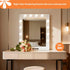 KOHEOPT G25 Bulbs,120V 5W(60W 3000K CRI85+ Bathroom,E26 Non-Dimmable (2 Pack) LED Globe Light Equivalent), Warm White