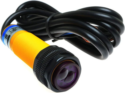 E-outstanding DC 6-36V 3 Wire NPN NO IR Photoelectric Sensor Switch 30cm Adjustable E3F-DS30C4