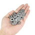 1/4 Inch Flat Washer - 304 Stainless Steel Flat Washers, 100 Pieces
