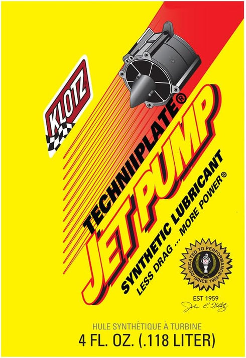 4 KL-511 Klotz TechniPlate Jet Pump Lube Synthetic Lubricant and Seal Conditioner| Extreme Anti-Wear, Foam Suppression