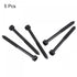 uxcell Hex Lag Screws 5/16" x 3-1/2" Carbon Steel Phillips Head Half Thread Self-Tapping Bolts