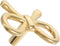 POPETPOP Brass Bow Drawer Pulls Vintage Bowknot Cabinet Handle for Dressers Wardrobes