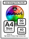 Nuburi Office Supply A4 Size Printer Paper - Bright White Opaque - Pro Quality -