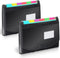 H4D Accordion File Keeper, 13 Pocket Expanding File Folder Organizer for Documents, 2 Packs